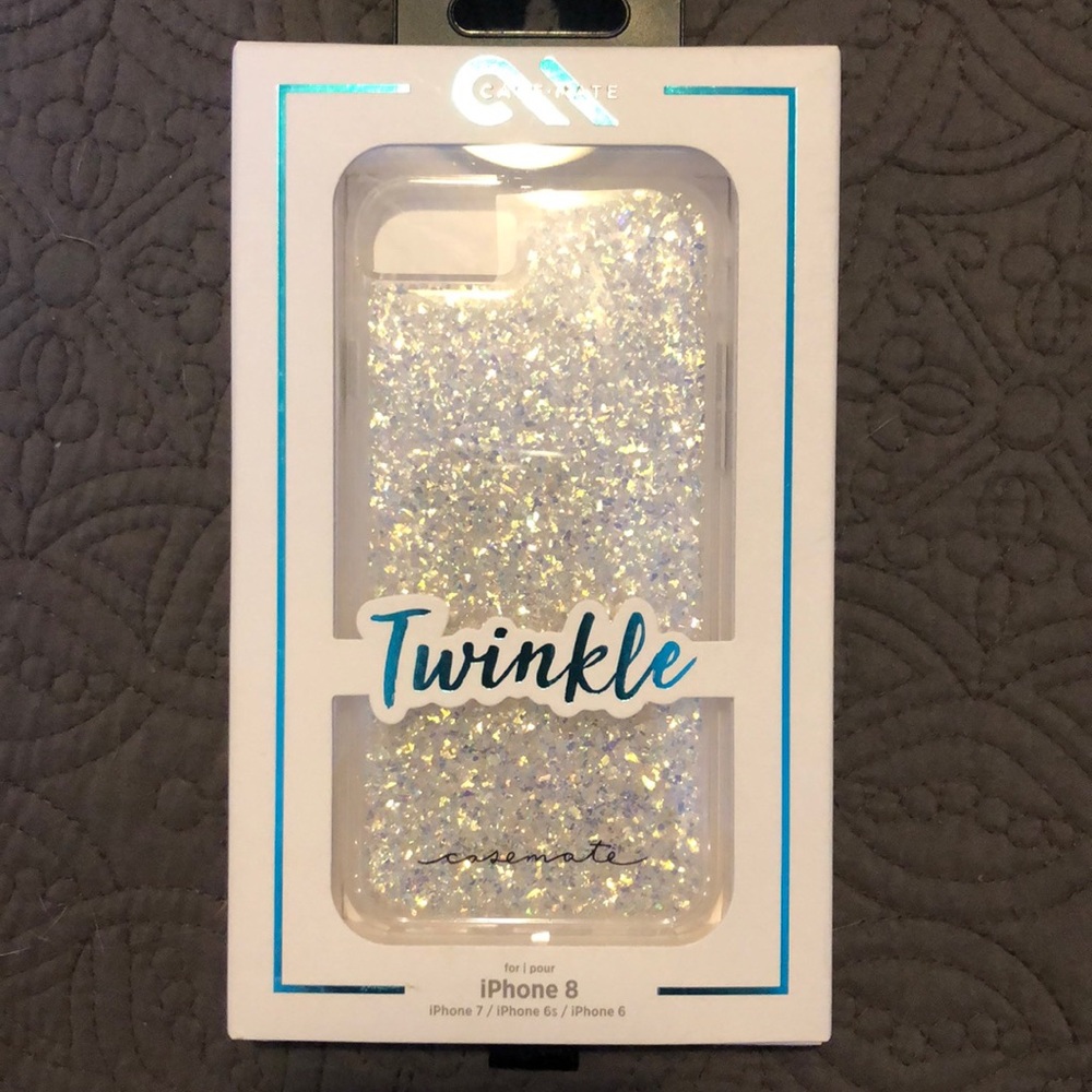 Brand New Gorgeous Sparkly iPhone 8 case!!😍💕